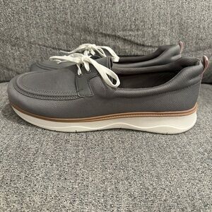 Sperry Women’s 12 Skipper Boat Shoes Gray NWOB